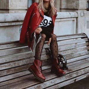 Dr. Martens 1460 WOMEN'S SMOOTH LEATHER LACE UP BOOTS